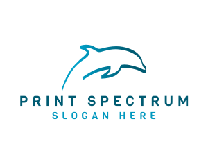 Blue Dolphin logo design