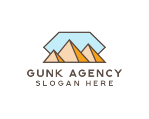 Peak Mountain Travel logo design