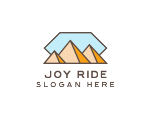 Peak Mountain Travel logo design