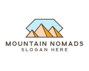 Peak Mountain Travel logo design