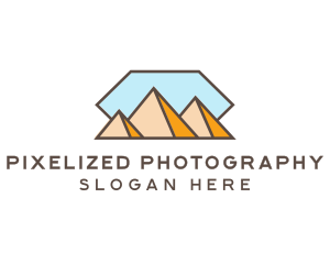 Peak Mountain Travel logo design