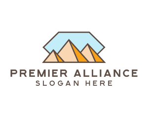 Peak Mountain Travel logo design