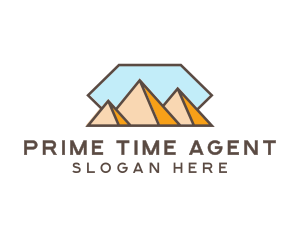 Peak Mountain Travel logo design