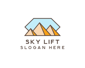 Peak Mountain Travel logo design