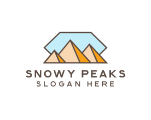 Peak Mountain Travel logo design