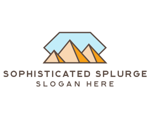 Peak Mountain Travel logo design