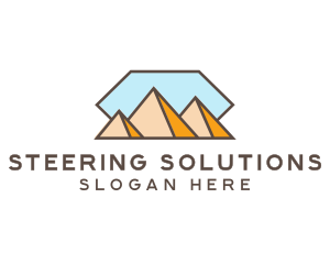 Peak Mountain Travel logo design