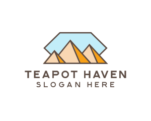 Peak Mountain Travel logo design