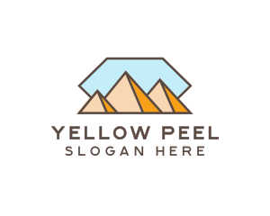 Peak Mountain Travel logo design