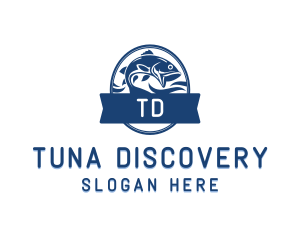 Tuna Fish Fishery logo design