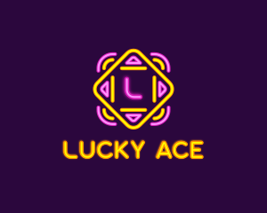 Neon Arcade Light logo design