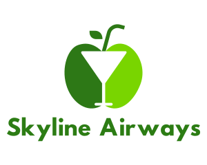 Green Apple Cocktail logo