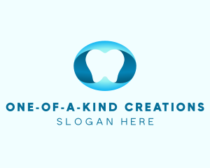 Dentistry Tooth Letter O logo design