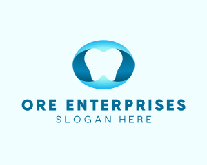 Dentistry Tooth Letter O logo design