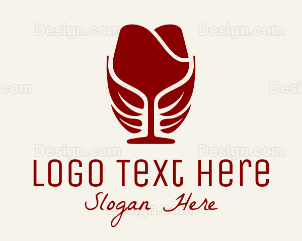 Eco Wine Glass Logo