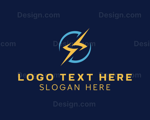 Electric Lightning Bolt Logo