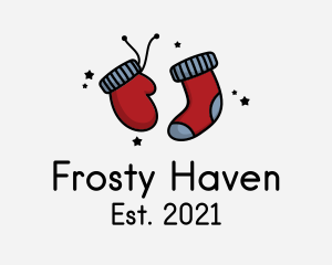 Winter Holiday Socks  logo