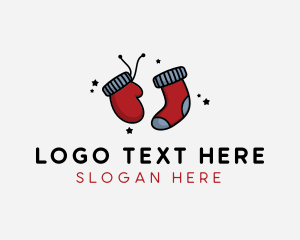 Winter Holiday Socks  logo