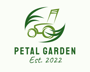 Grass Lawn Maintenance  logo design