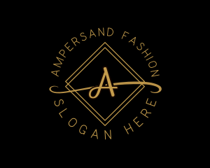 Golden Fashion Tailor logo design