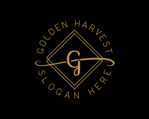 Golden Fashion Tailor logo design