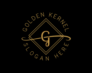 Golden Fashion Tailor logo design