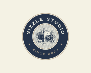 Camera Studio Photography Event logo design