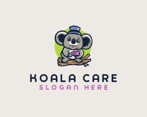 Koala Bush Tea logo design