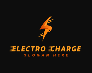 Energy Electricity Thunder logo design