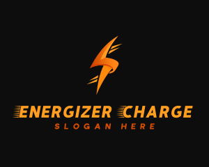 Energy Electricity Thunder logo design