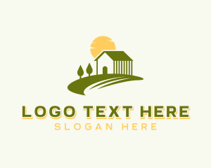 Garden Landscaping Yard Logo