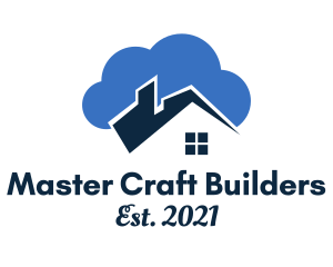 Cloud House Realtor  logo design