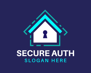 Security Home Lock logo design