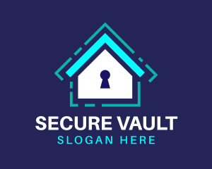 Security Home Lock logo design