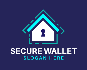 Security Home Lock logo design