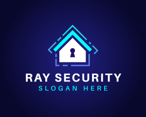 Security Home Lock logo design