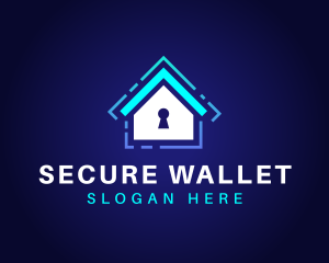 Security Home Lock logo design