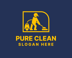 Vacuum Cleaning Service logo design