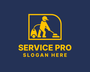 Vacuum Cleaning Service logo design