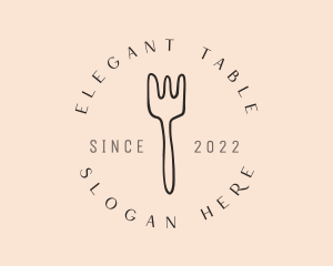 Dinnerware Fork Dining logo