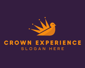 King Bird Crown logo