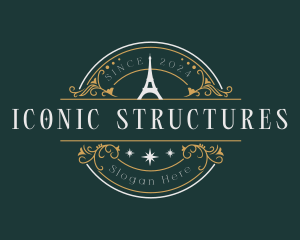 Tower Landmark Ornament logo design