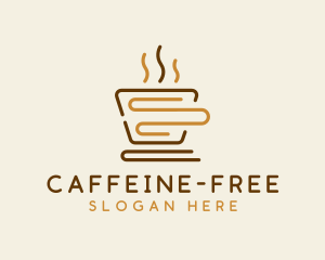 Book Coffee Espresso logo design