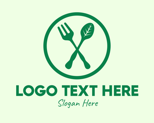 Vegan logo example 4