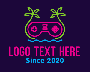 Neon Beachside Gaming logo