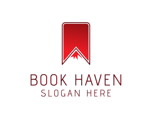 Bookmark Library Mountain logo