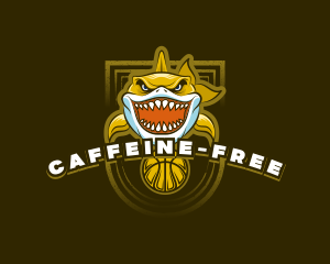 Basketball Varsity Shark logo design