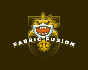 Basketball Varsity Shark logo design