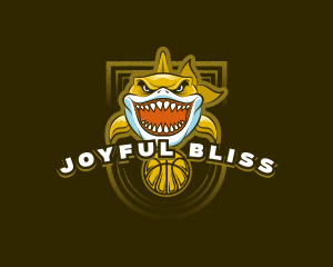 Basketball Varsity Shark logo design