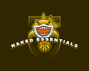 Basketball Varsity Shark logo design